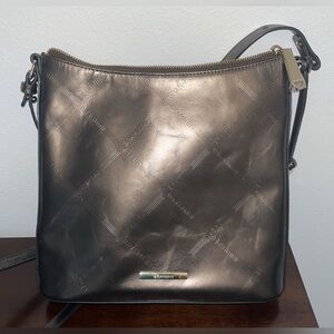 ▪️Brahmin™️ Rare Vintage Metallic Crossbody Bag.